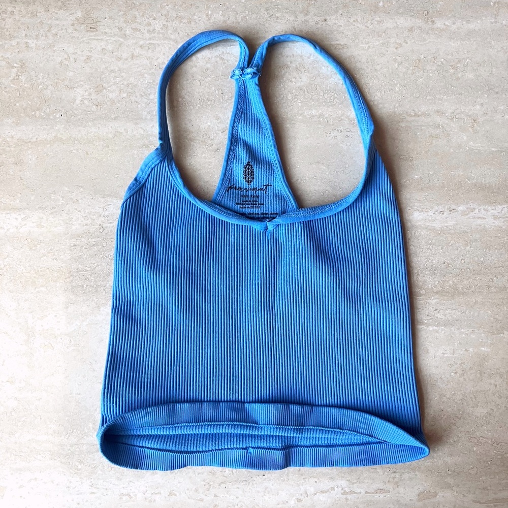 Free People Happiness Runs Sweetheart Crop Tank - Picture 2 of 6